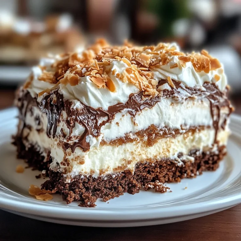 Mounds Poke Cake