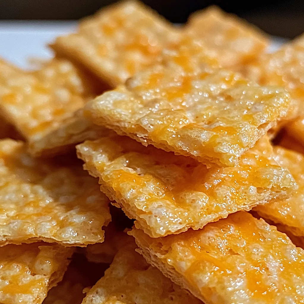 Rice Krispie Cheddar Crackers: A Crunchy Delight Awaits!