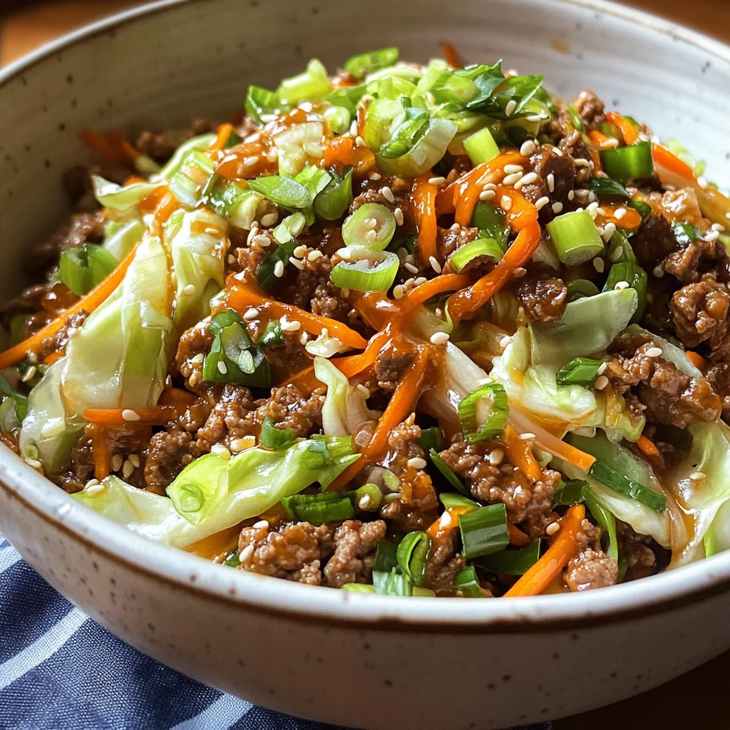 Spring Roll in a Bowl
