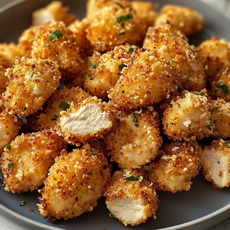 Air Fryer Ranch-Crusted Chicken Bites