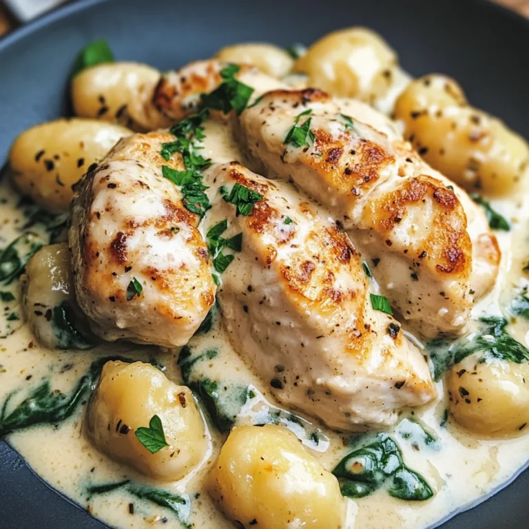 Asiago Chicken Gnocchi