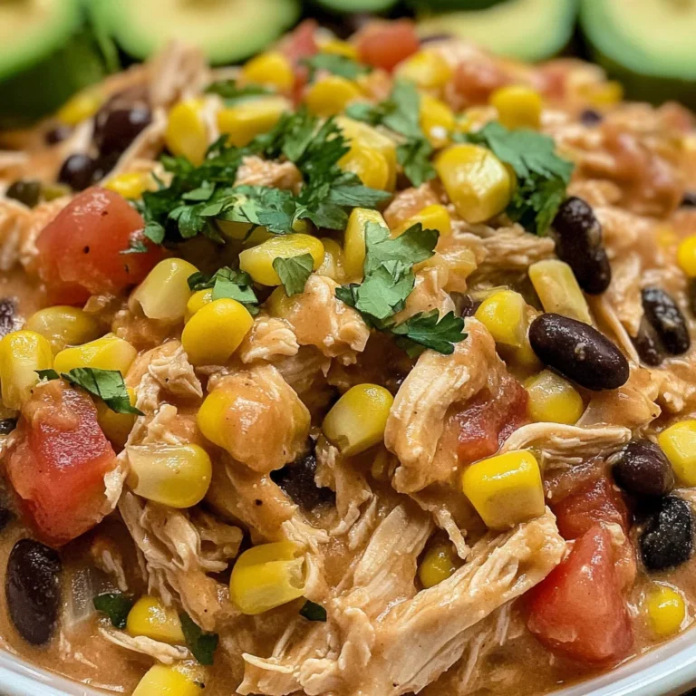 Crock Pot Fiesta Chicken