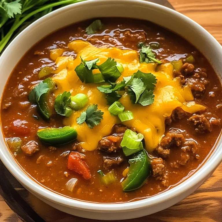 Crockpot Spicy Queso Beef Chili