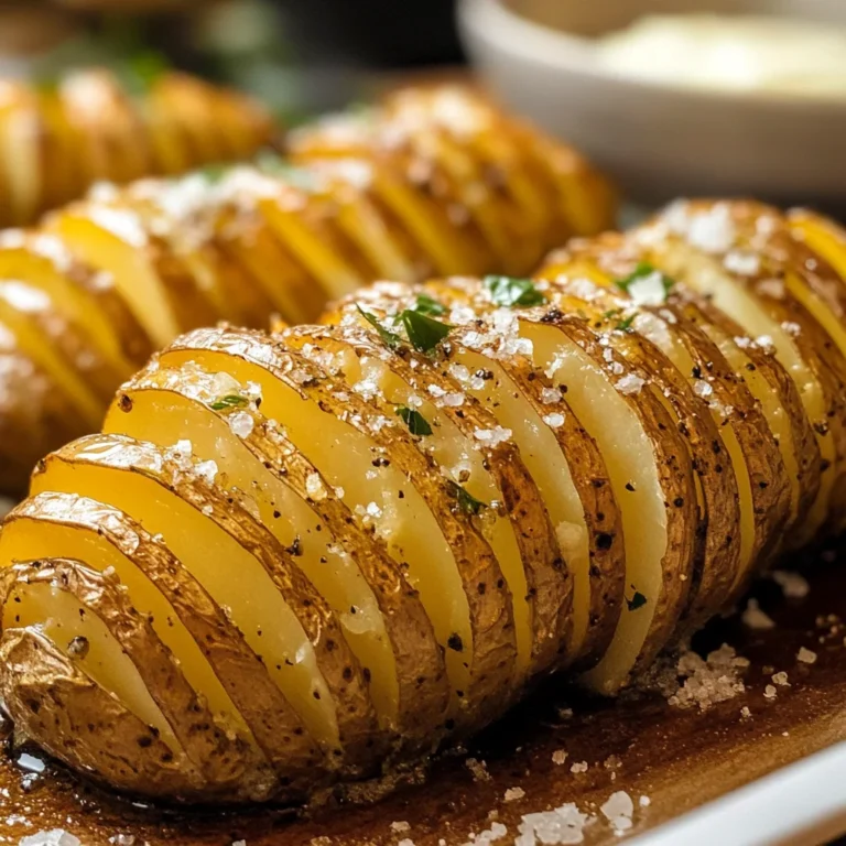 Hasselback Potatoes