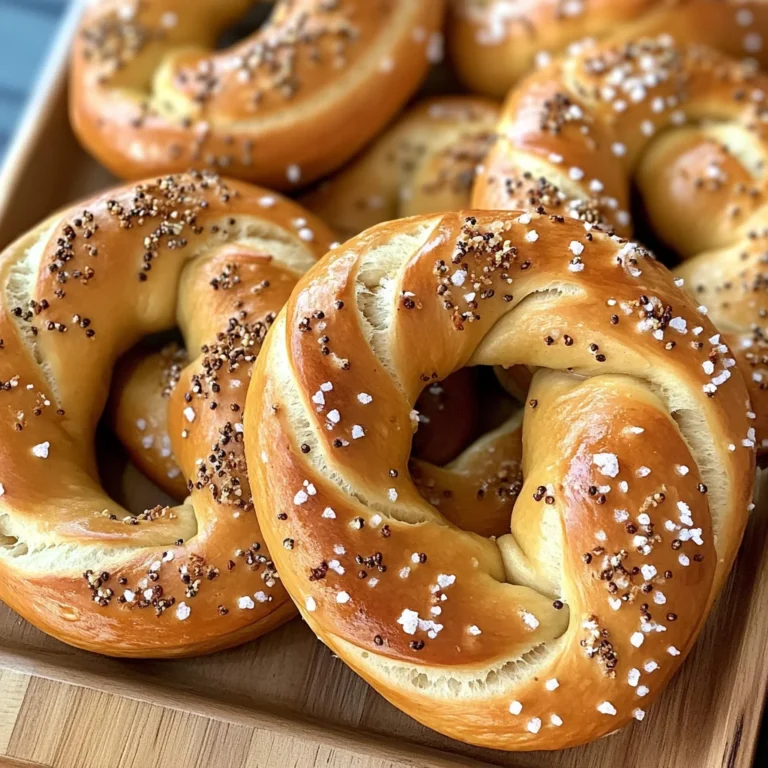 Homemade Soft Pretzels
