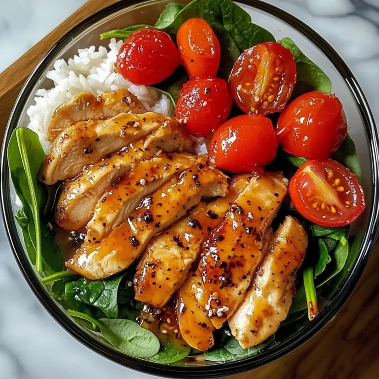 Honey Mustard Chicken Meal Prep Bowl