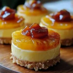 Mini Pineapple Upside-Down Cheesecakes