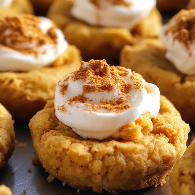 Pumpkin Cheesecake Thumbprints