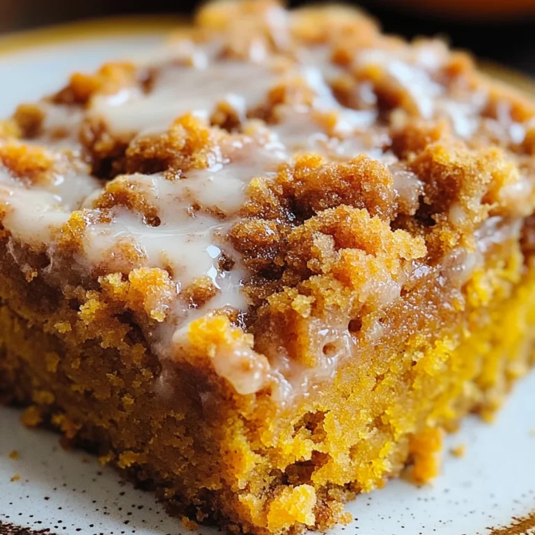 Pumpkin Coffee Cake