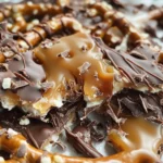 Salted Caramel Pretzel Bark