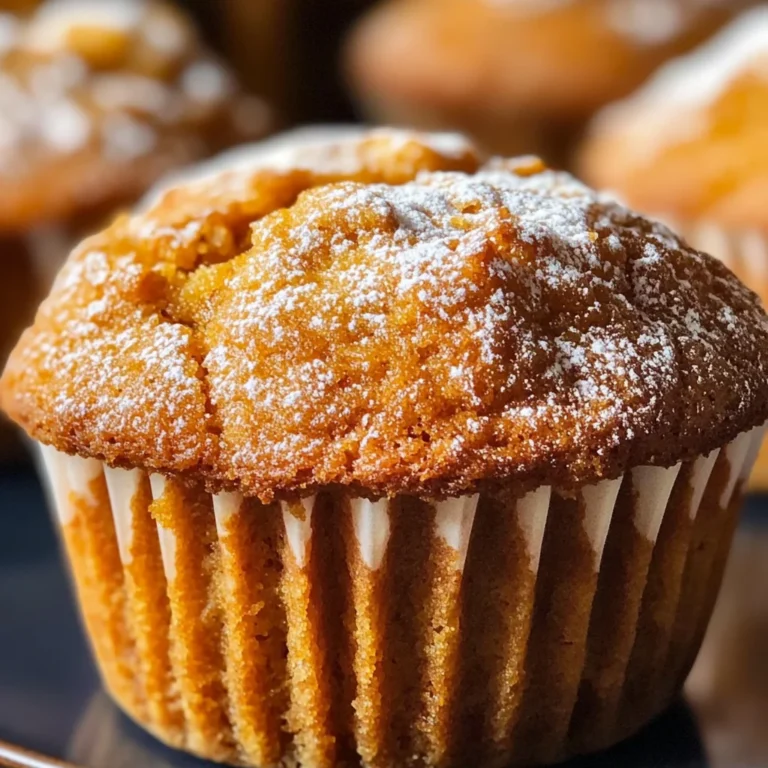 Spice Cake Pumpkin Muffins