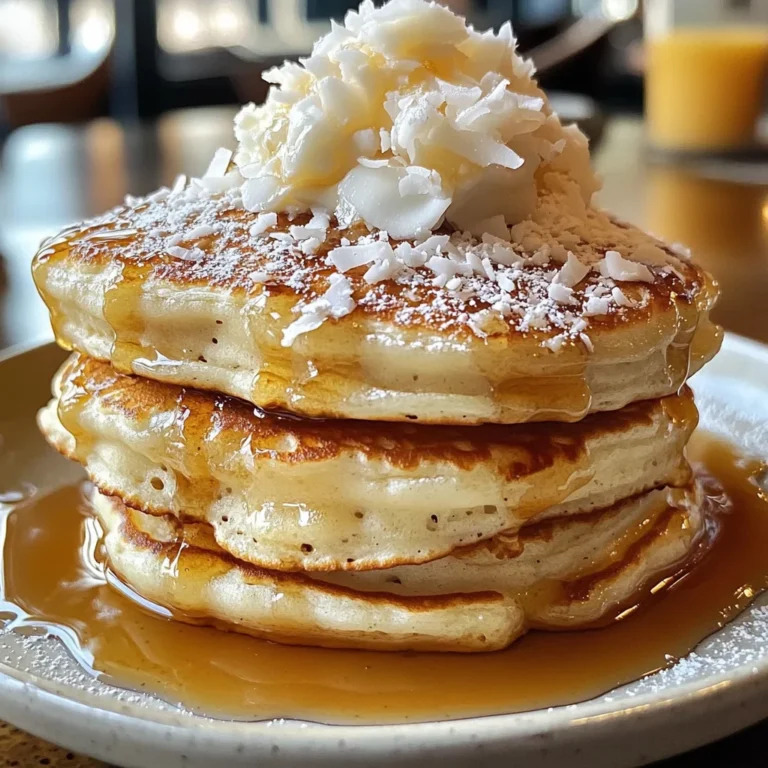 Sweet Coconut Cream Pancakes: A Breakfast Delight You鈥檒l Love!