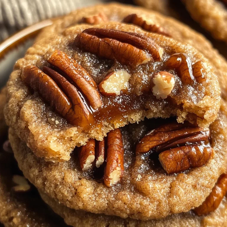 Vegan Pecan Pie Cookies