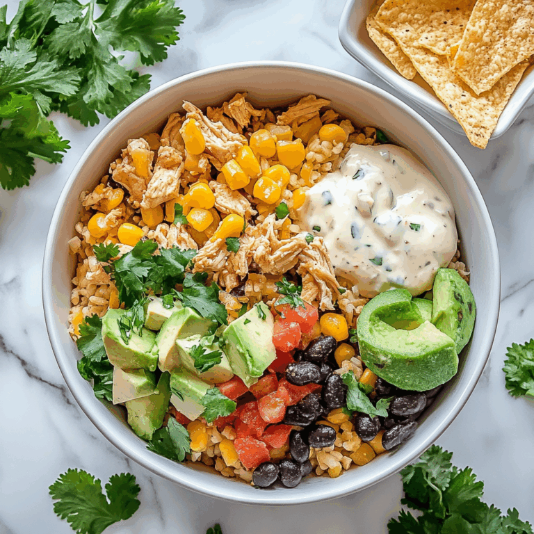 Southwest Chicken Bowl Recipe