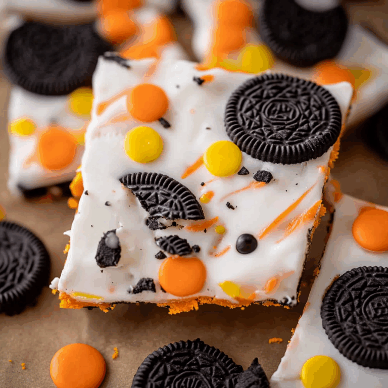 Spooky Halloween Oreo Bark