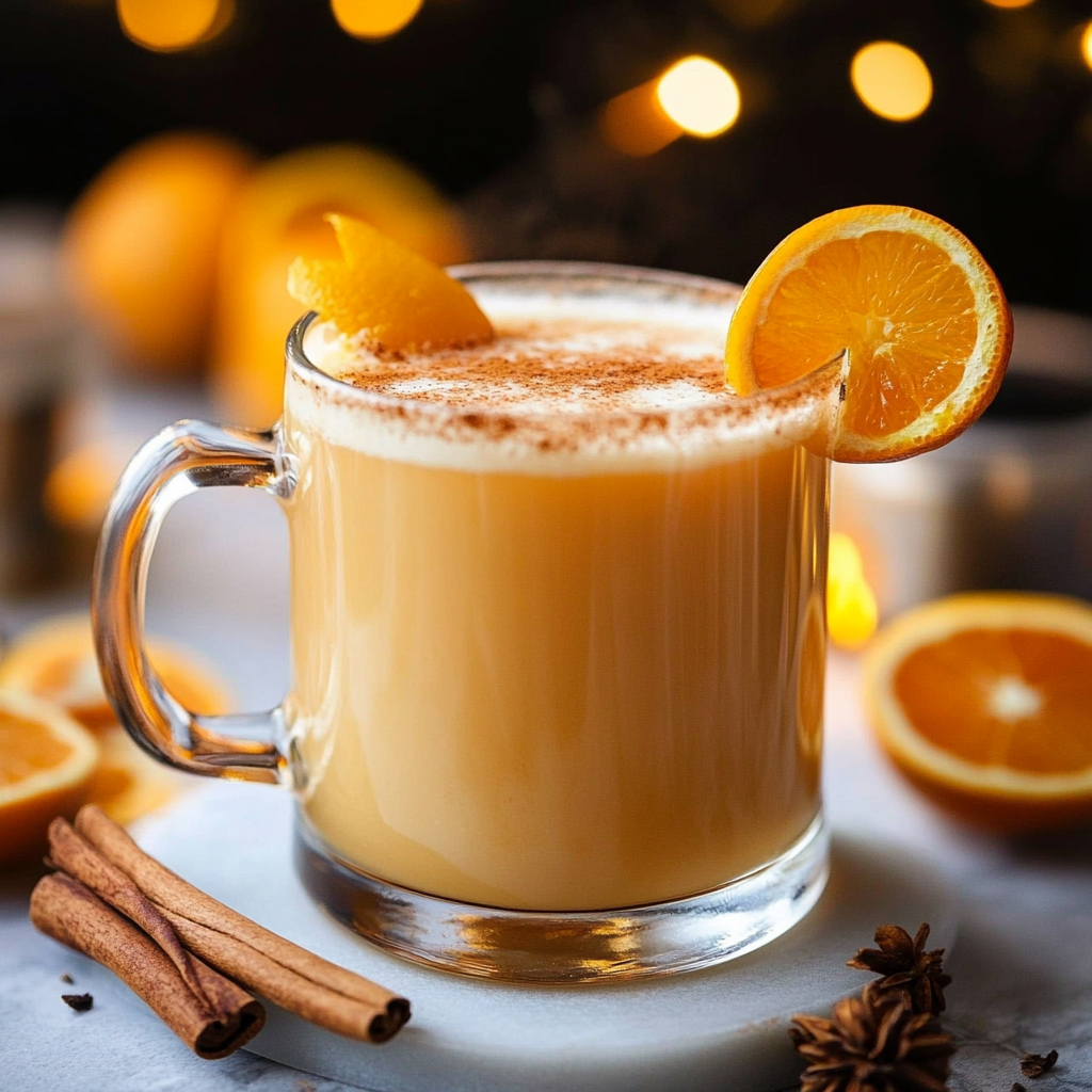 Warm Cinnamon Orange Delight Mocktail Recipe